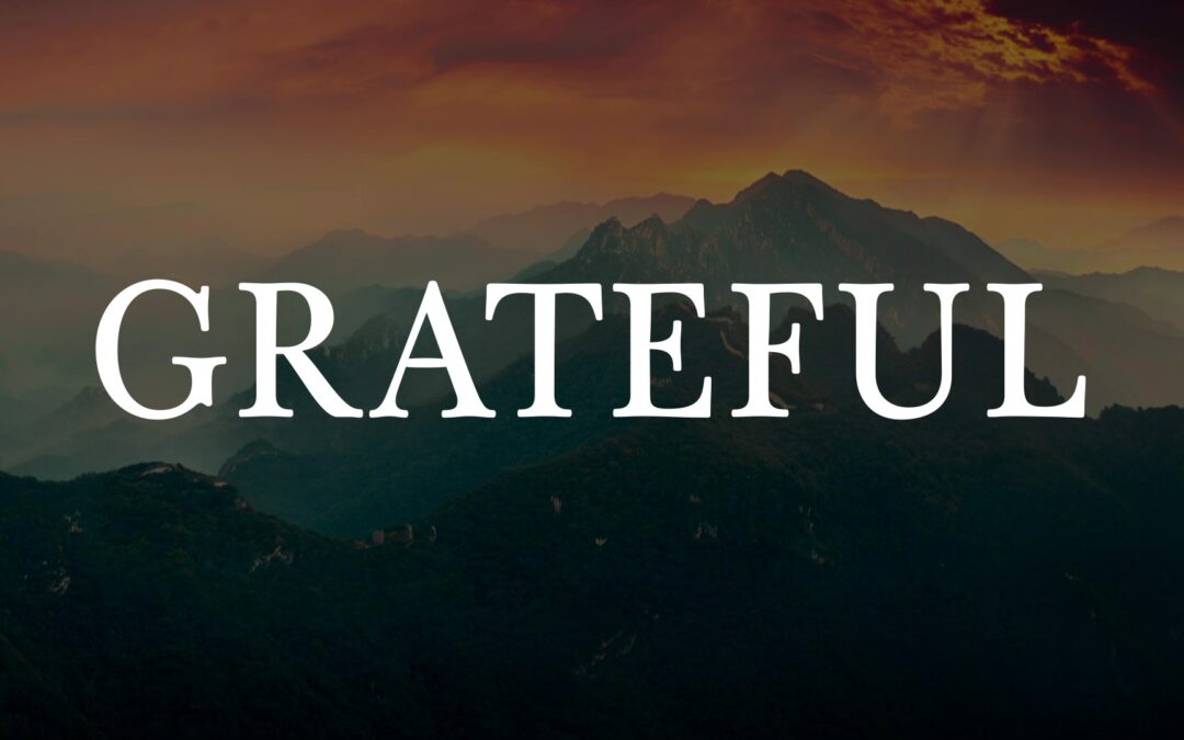 A Thank You God Does Not Expect